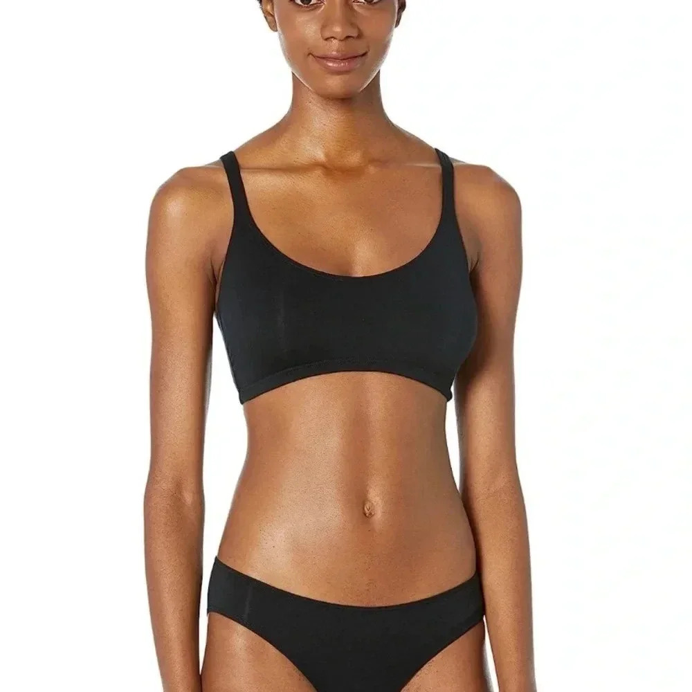 Commando Butter Bralette in black 1X 36-38DDD -F
